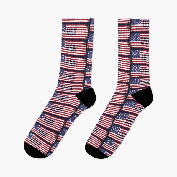 Item preview, USA Flag United States of America Flag Sticker T-Shirt 01 designed and sold by OuterShellUK.