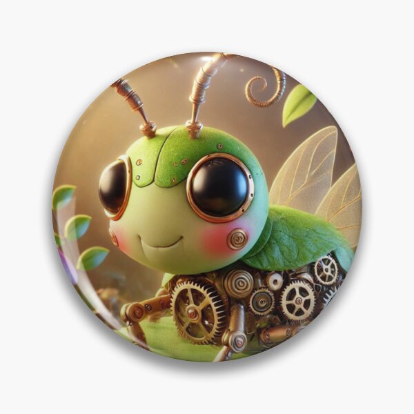 Item preview, Steampunk Katydid designed and sold by Sillytoe.