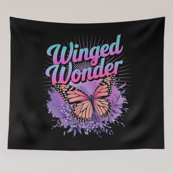 Item preview, Winged wonder - Butterfly whisperer - Wings of wonder fly free - Butterflys are my spirit animals designed and sold by JansenGS.