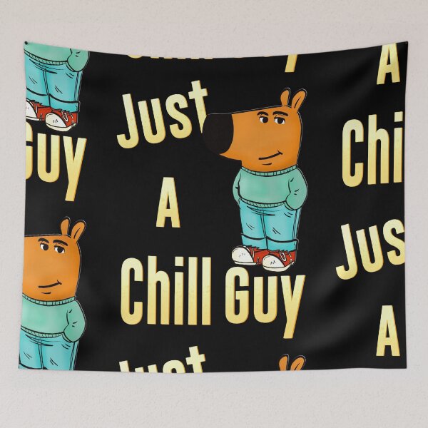 Item preview, Just A Chill Guy Meme designed and sold by Roysdisturbia.