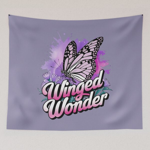 Item preview, Winged wonder - Butterfly whisperer - Wings of wonder fly free - Butterflys are my spirit animals designed and sold by JansenGS.