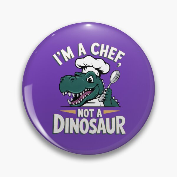 Item preview, I'm a Chef, Not a Dinosaur - Funny Chef Dinosaur Graphic designed and sold by Prime-Studio.