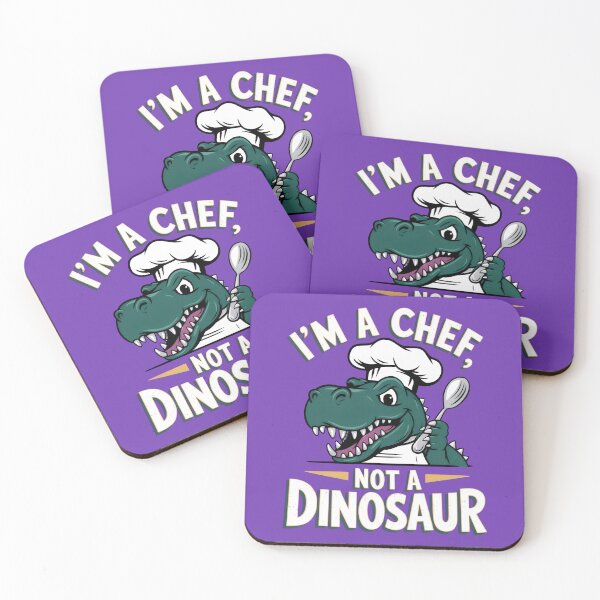 Item preview, I'm a Chef, Not a Dinosaur - Funny Chef Dinosaur Graphic designed and sold by Prime-Studio.