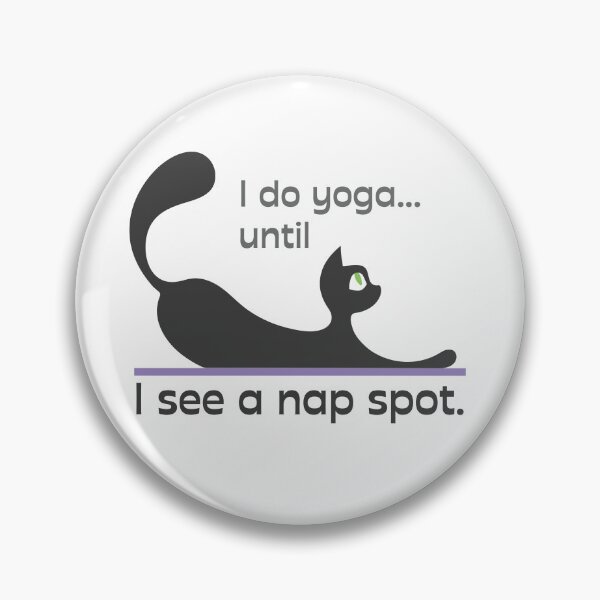 Item preview, Cat doing Yoga designed and sold by papermintstudio.