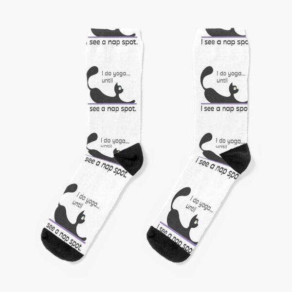 Item preview, Cat doing Yoga designed and sold by papermintstudio.