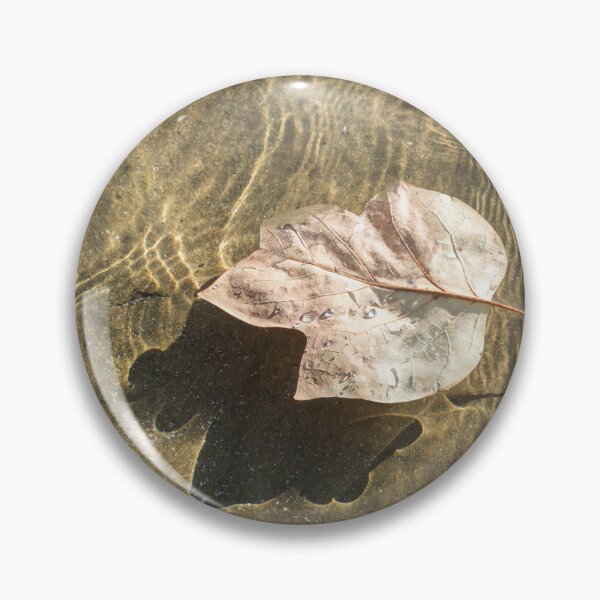 Item preview, Floating Tulip Tree Leaf and Brilliant Sunshiny Ripples designed and sold by Georgia Mizuleva.
