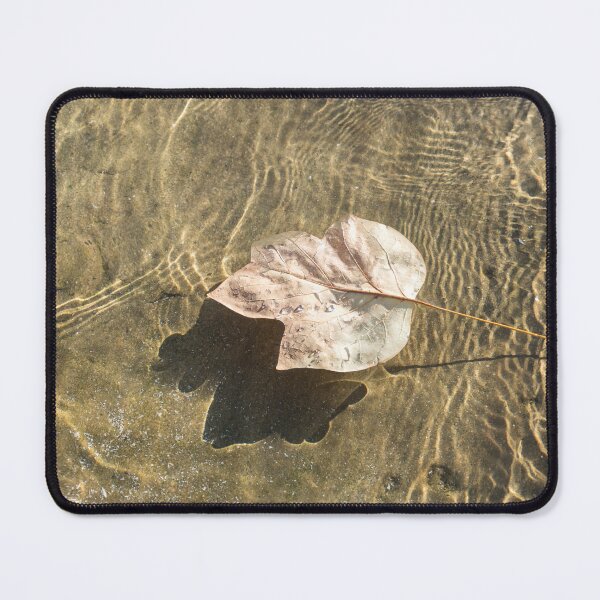 Item preview, Floating Tulip Tree Leaf and Brilliant Sunshiny Ripples designed and sold by Georgia Mizuleva.