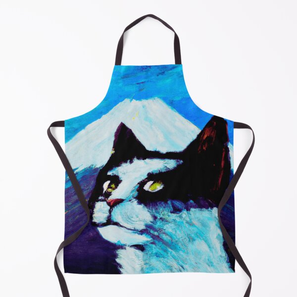 Item preview, a cat and fuji mountain designed and sold by MerryCrown.