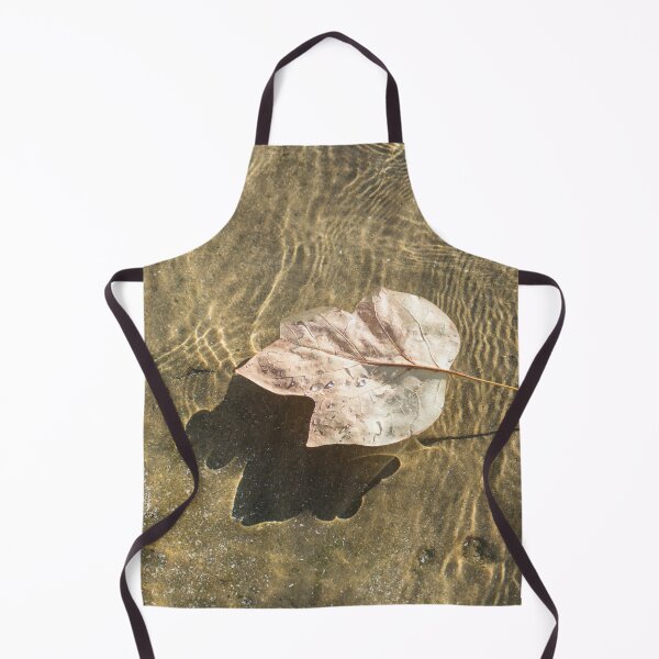 Item preview, Floating Tulip Tree Leaf and Brilliant Sunshiny Ripples designed and sold by Georgia Mizuleva.