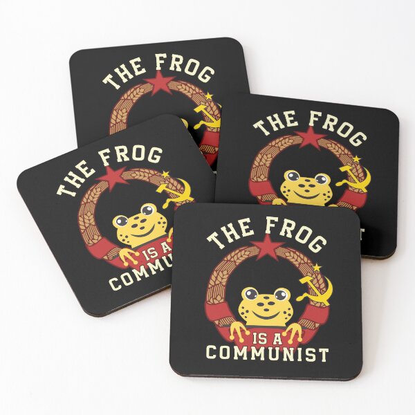 Item preview, Communist frog designed and sold by VibeStyleShop.