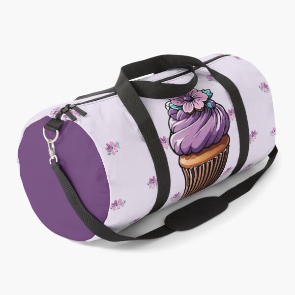 Item preview, Blossom Delight: Magdalena con flores violetas designed and sold by CrazySweets.