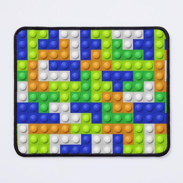 Item preview, Building Block Pattern Toy Bricks Seamless Pattern Design designed and sold by Gamify Store.