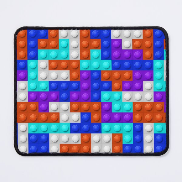 Item preview, Building Block Pattern Toy Bricks Seamless Pattern Design designed and sold by Gamify Store.