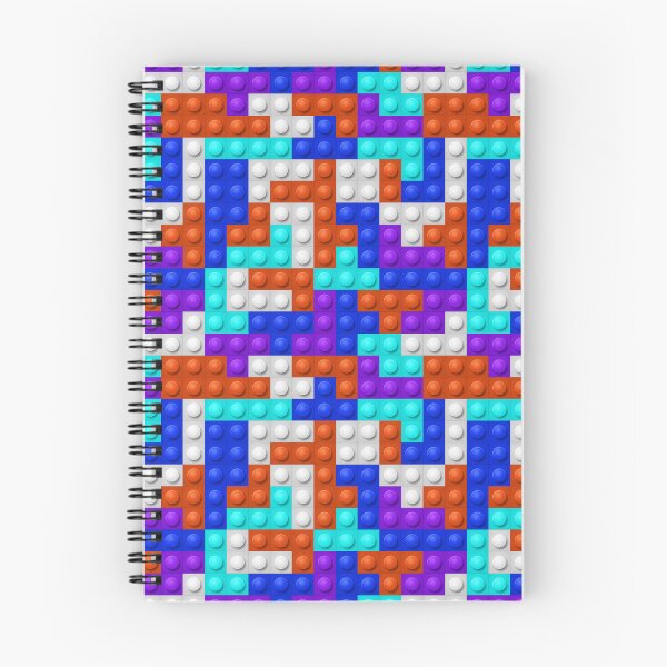 Item preview, Building Block Pattern Toy Bricks Seamless Pattern Design designed and sold by Gamify Store.
