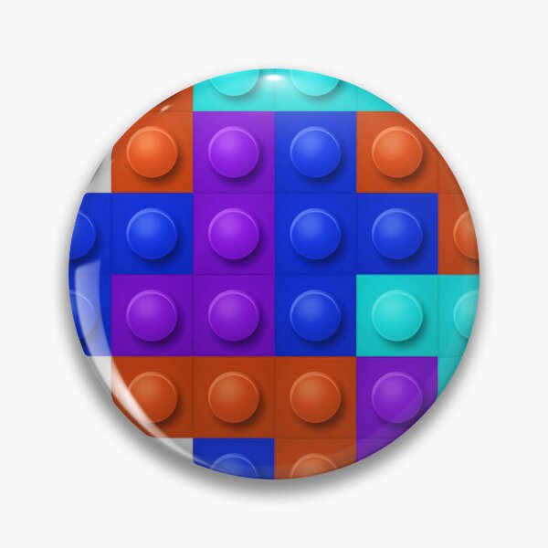 Item preview, Building Block Pattern Toy Bricks Seamless Pattern Design designed and sold by Gamify Store.