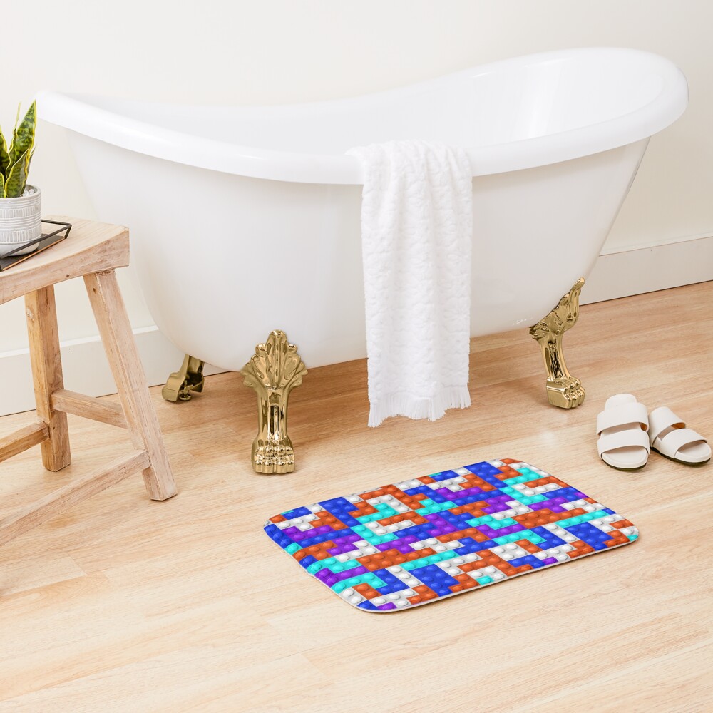 Item preview, Bath Mat designed and sold by BurgerBites.