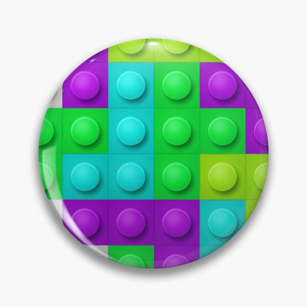 Item preview, Building Block Pattern Toy Bricks Seamless Pattern Design designed and sold by Gamify Store.