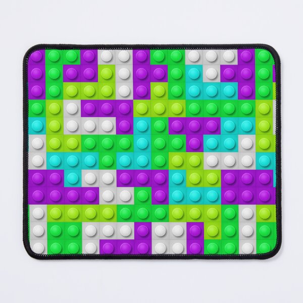 Item preview, Building Block Pattern Toy Bricks Seamless Pattern Design designed and sold by Gamify Store.