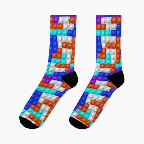 Item preview, Building Block Pattern Toy Bricks Seamless Pattern Design designed and sold by Gamify Store.