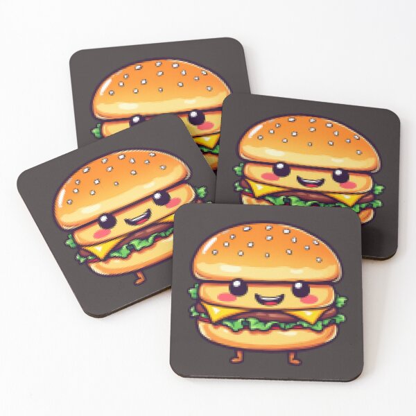 Artikelvorschau, Pixel Cheeseburger Pixelburger entworfen und verkauft von stylesip.