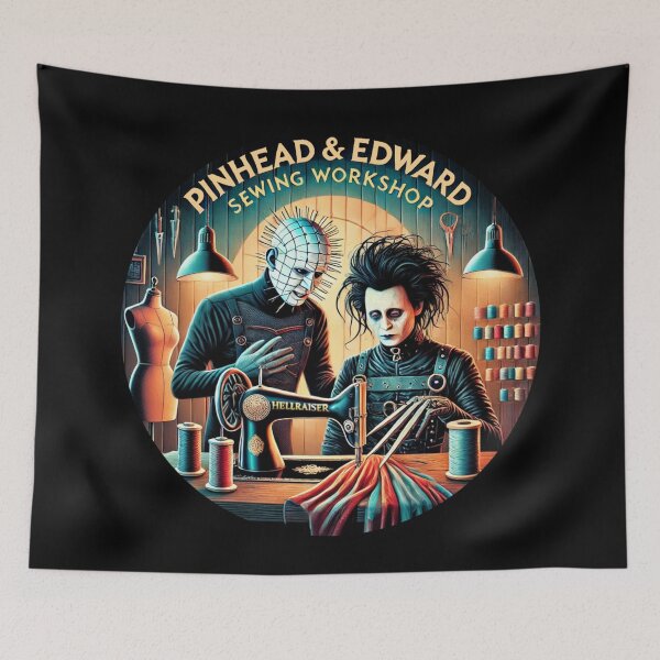 Item preview, Pinhead & Edward - Sewing Workshop designed and sold by Random-Reality.