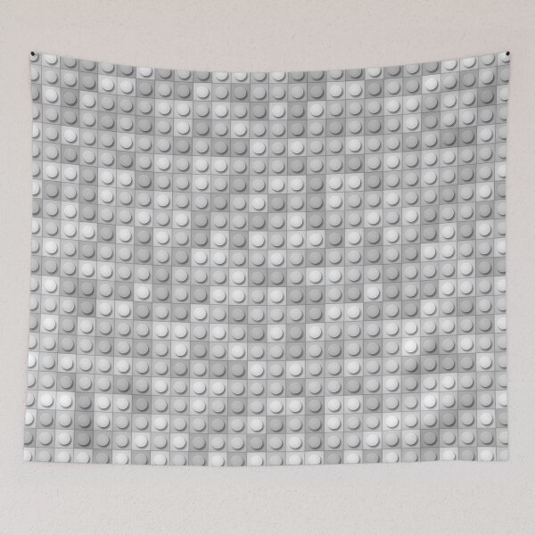 Item preview, Building Block Pattern Toy Bricks Seamless Pattern Design designed and sold by Gamify Store.