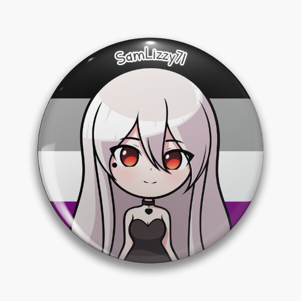 Item preview, Chibi Gigi - Asexual Flag (Alt Version) designed and sold by SamLizzy71.