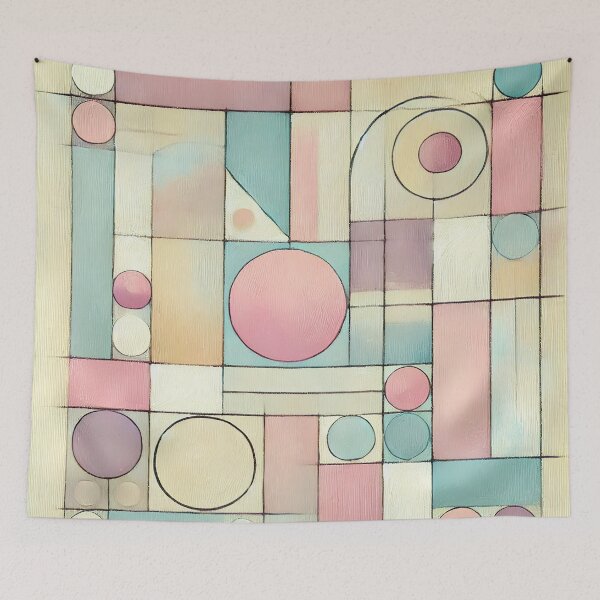 Item preview, Wassily Kandinsky Circles and Rectangles designed and sold by maniacfitness.