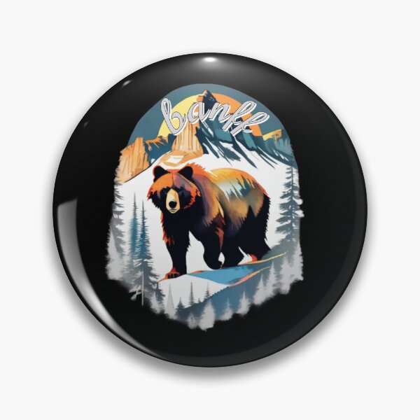 Item preview, watercolor banff national park designed and sold by EuropeanPrints.