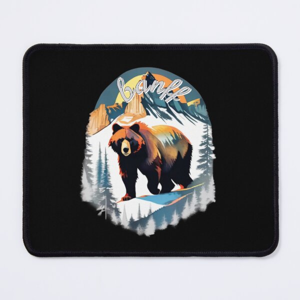 Item preview, watercolor banff national park designed and sold by EuropeanPrints.