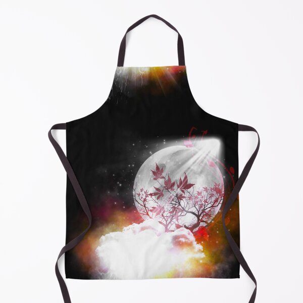 Item preview, Tree and clouds on moon background red tones designed and sold by Maeyy.