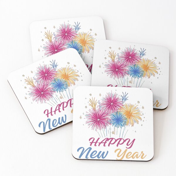 Item preview, Happy New Year Fireworks New Year designed and sold by DesignNadine.