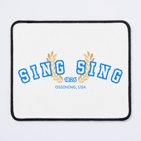 Item preview, Sing Sing Prison “Varsity,” White and Blue designed and sold by UNK-Fatigues.