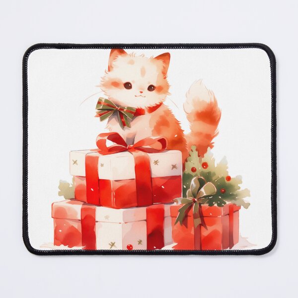 Item preview, Festive Feline Surprise designed and sold by inin-good.