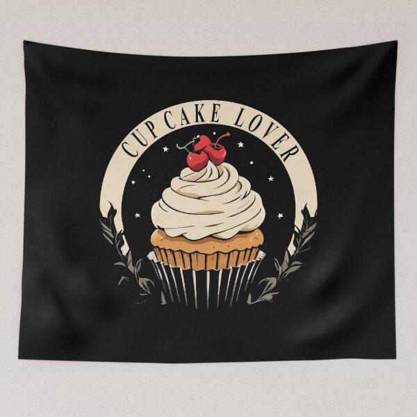 Item preview, Starlit Delight: Cupcake Under the Night Sky designed and sold by CrazySweets.