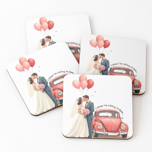 Item preview, Groom and bride in an atmosphere of love and romance designed and sold by kankan22.