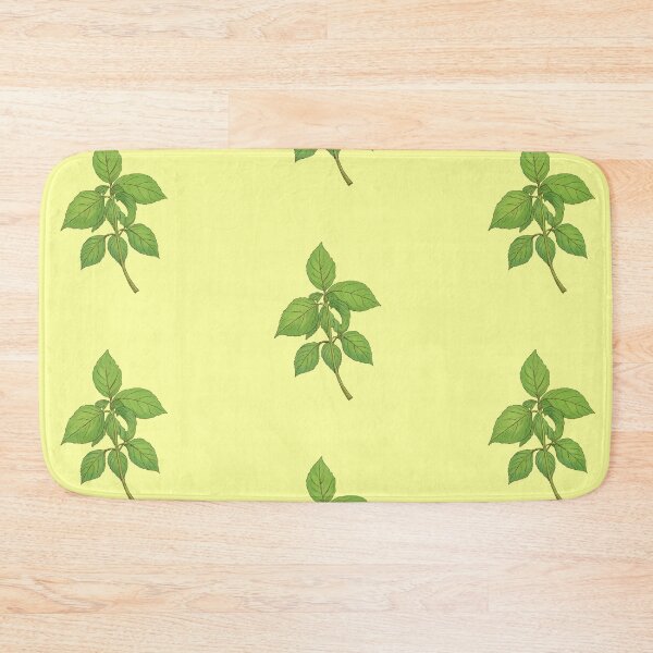 Item preview, Vibrant Basil Bloom in Pastel Plain designed and sold by MadeByHaresShop.