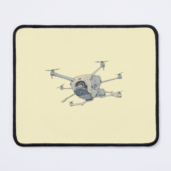 Item preview, Futuristica Drone Line Clair Comic Illustration designed and sold by MadeByHaresShop.