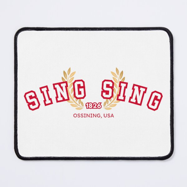 Item preview, Sing Sing Prison “Varsity,” White and Red designed and sold by UNK-Fatigues.