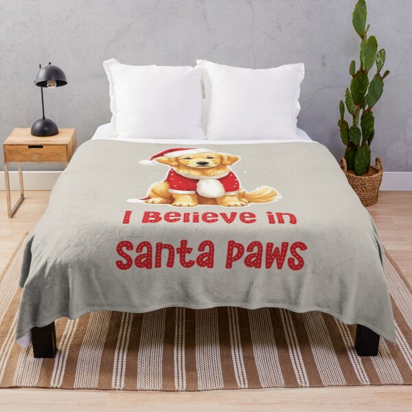 Item preview, Golden Retriever believe in Santa paws designed and sold by wklize.