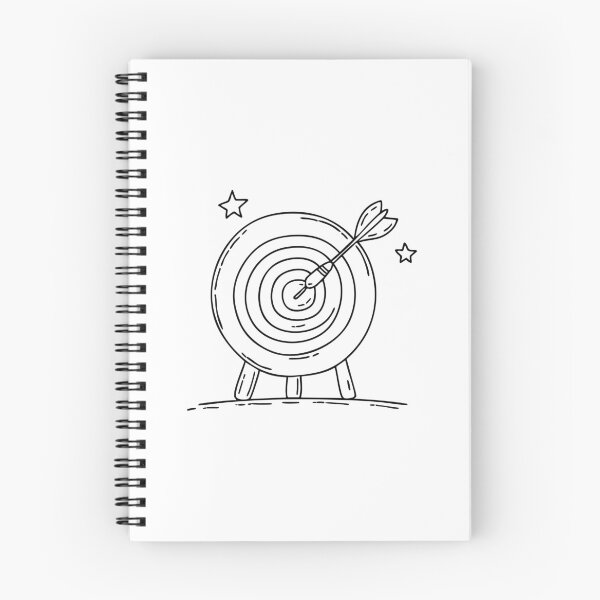 Item preview, Dart lodged in the bullseye on a board designed and sold by rasagamastore.