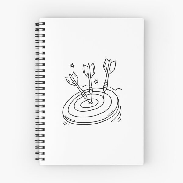 Item preview, Darts stuck in a dartboard designed and sold by rasagamastore.