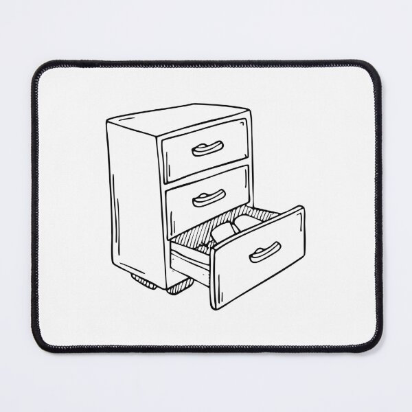 Item preview, Drawer cabinet half open with items inside designed and sold by rasagamastore.
