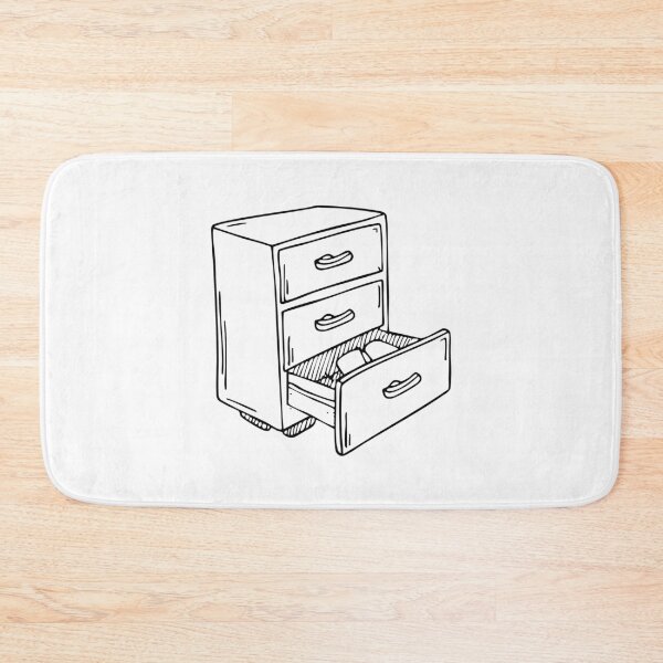 Item preview, Drawer cabinet half open with items inside designed and sold by rasagamastore.