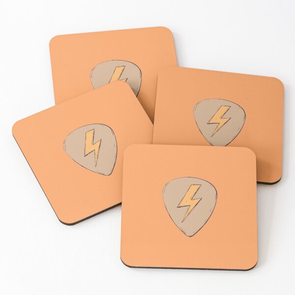 Item preview, Lightning Strike Guitar Pick  Comic Style designed and sold by ShroomForge.