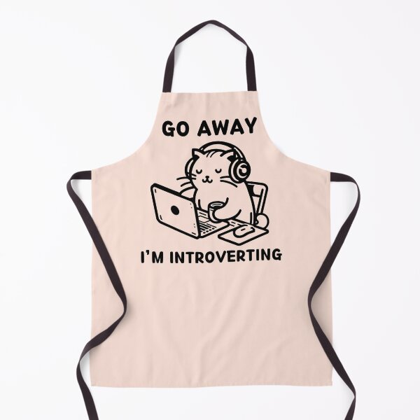 Item preview, Go Away, I'm Introverting designed and sold by Fanverse Merchandise.