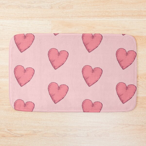 Item preview, Heart in Pastel Pink  Comic Style Line Art designed and sold by ShroomForge.