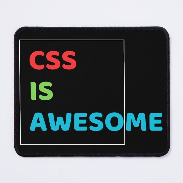 Item preview, CSS IS AWESOME - Dark Color designed and sold by Programming Jokes.