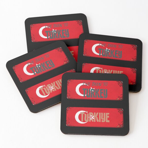 Item preview, TURKEY Flag Turkiye Flag Sticker T-Shirt 01 designed and sold by OuterShellUK.