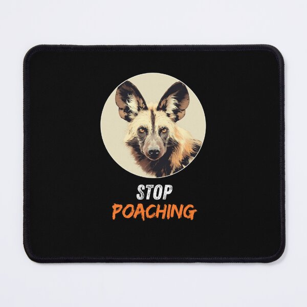 Item preview, Stop poaching African wild dog designed and sold by SMARTKIT DESIGNAGENCY.